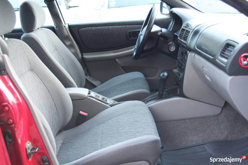 Subaru Impreza 20 125 automat czerwony Zgierz