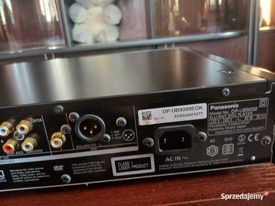 Odtwarzacz Panasonic DPUB9000 THX 4K Panasonic