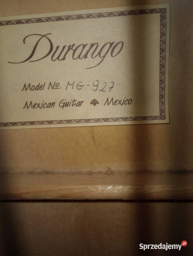Gitara durango zestaw do nauki gry Pawłowice