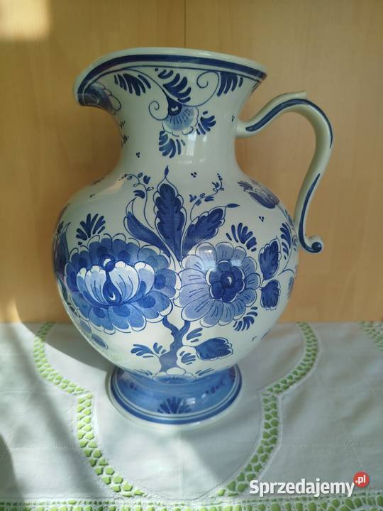 Przepiękny dzbanek Gilde orginal Delf Drawno