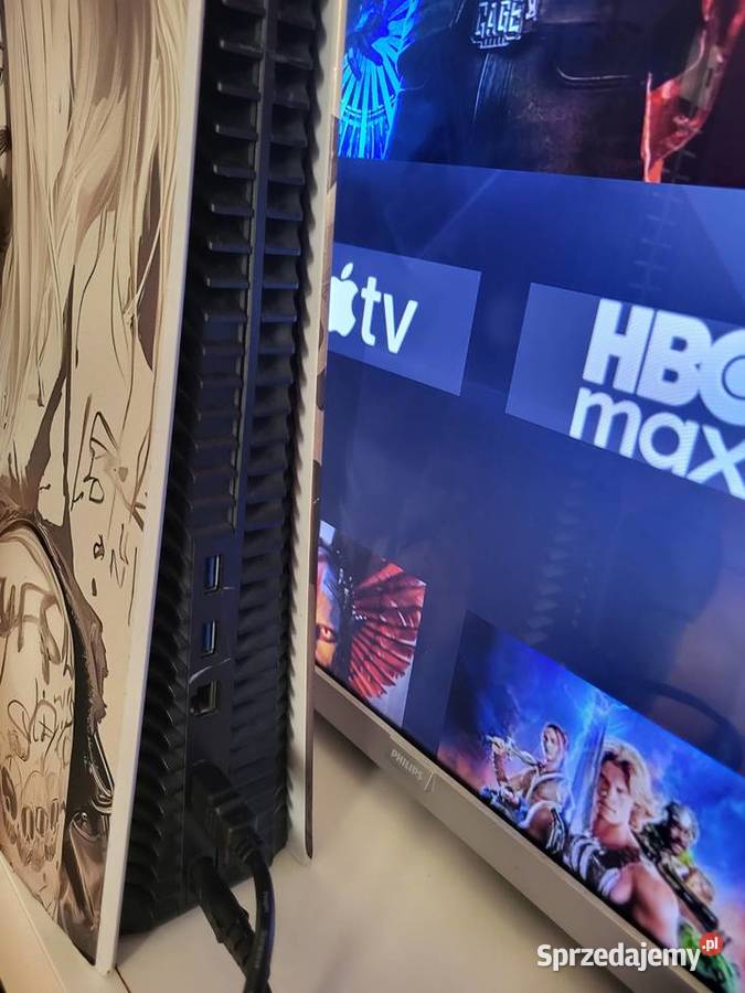 Konsola Playstation 5 z napędem oryginalny pad Libiąż