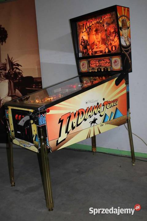 Automat do gry Indiana Jones Flipper Pinball Warszawa
