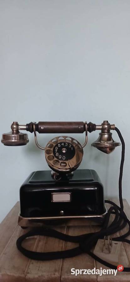 Stary telefon na tarcze z lat 30 tych Kraków
