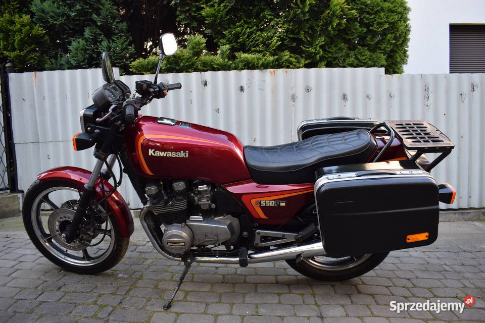 Kawasaki Z 550 F Piękny Klasyk Syrynka