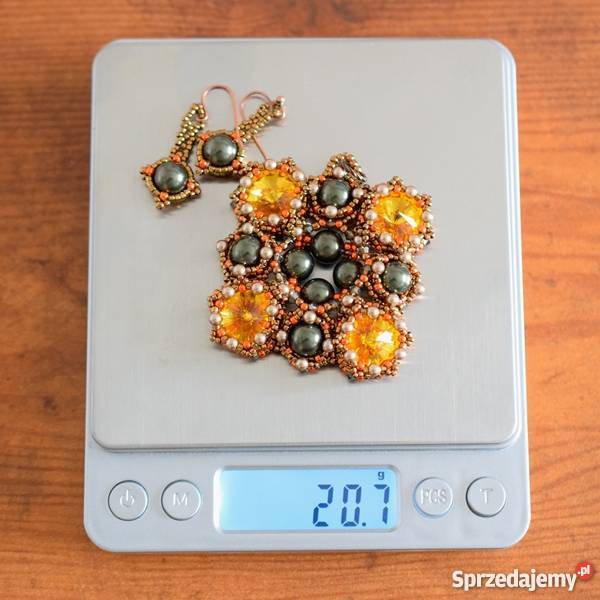 Wisior z kryształkami Swarovskiego Bydgoszcz