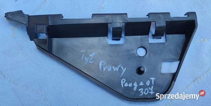 Peugeot 307 Ślizg mocowanie zderzaka tył prawy