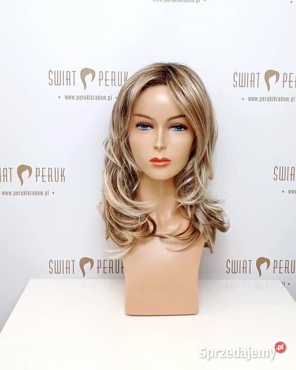 Długa falowana peruka syntetyczna Kielce
