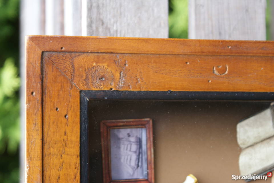 Diorama obraz przestrzenny 46 x 21 Warszawa