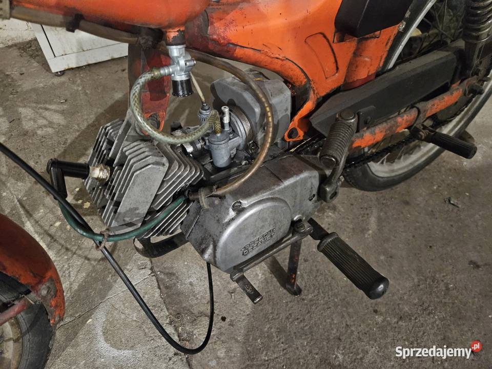Romet Komar Oryginał silnik 023 Sprawny Kłodawa sprzedam