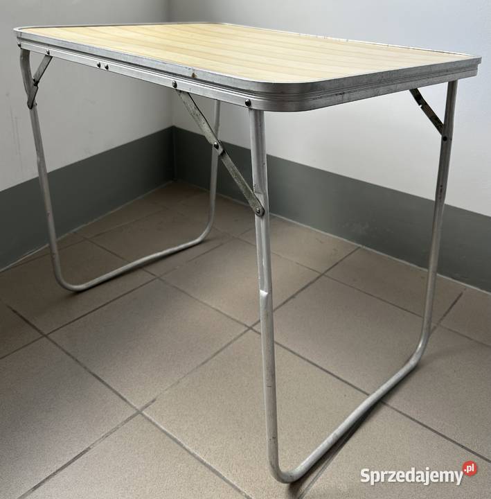 Stolik turystyczny PRL Polsport vintage składany
