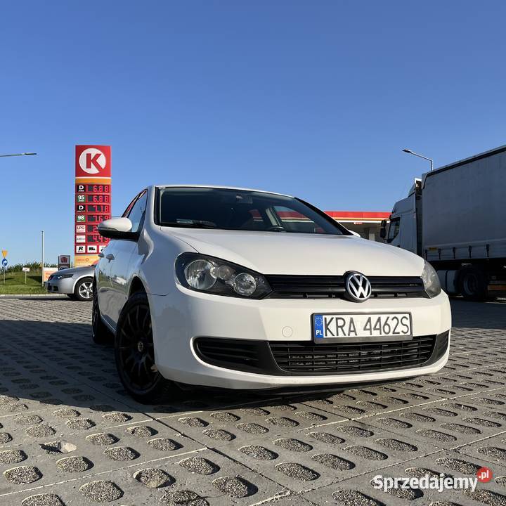 Volkswagen Golf VI biały Stan