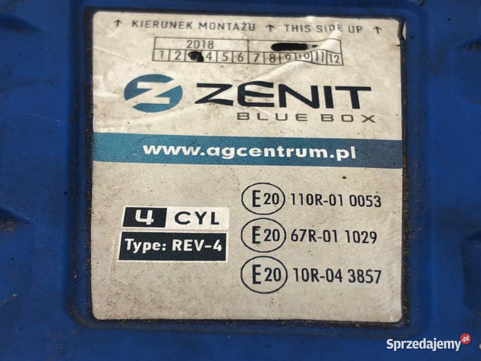 KOMPUTER DO GAZU LPG ZENIT BLUE BOX REV4 osobowe podkarpackie