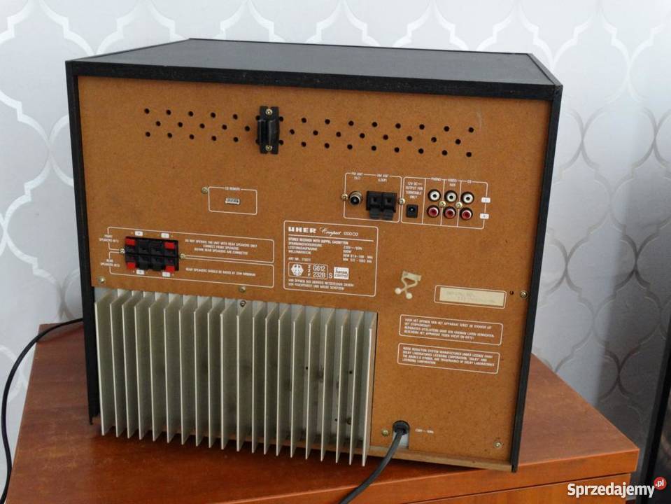 Wieża UHER 2 x 600 wat sprawna WYSYŁKA Wieże i miniwieże Jasło