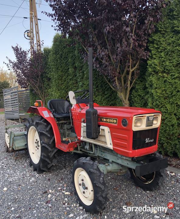 Traktorek 4x4 Yanmar YM1610D z glebogryzarką sprzedam
