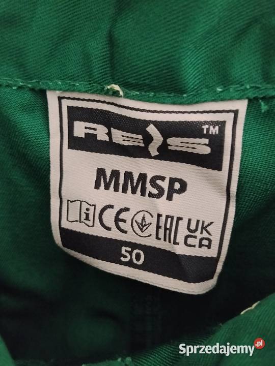 Spodnie robocze zielone Rejs 50 Sośnie