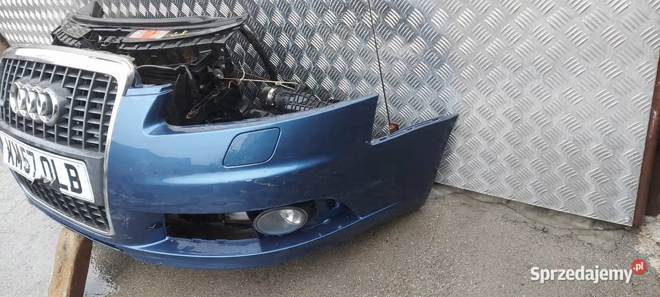 ZDERZAK PRZÓD AUDI A6 C6 SLINE SPRYSKI LAK LZ5B Międzychód
