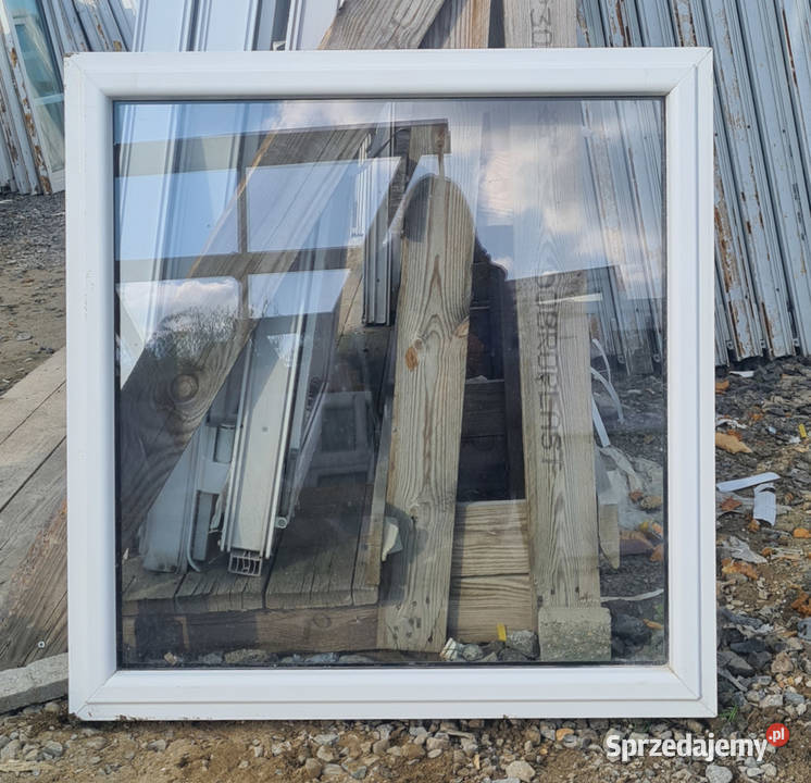 OKNA KacprzaK Witryna 83X83 FIX Używany PCV lubelskie