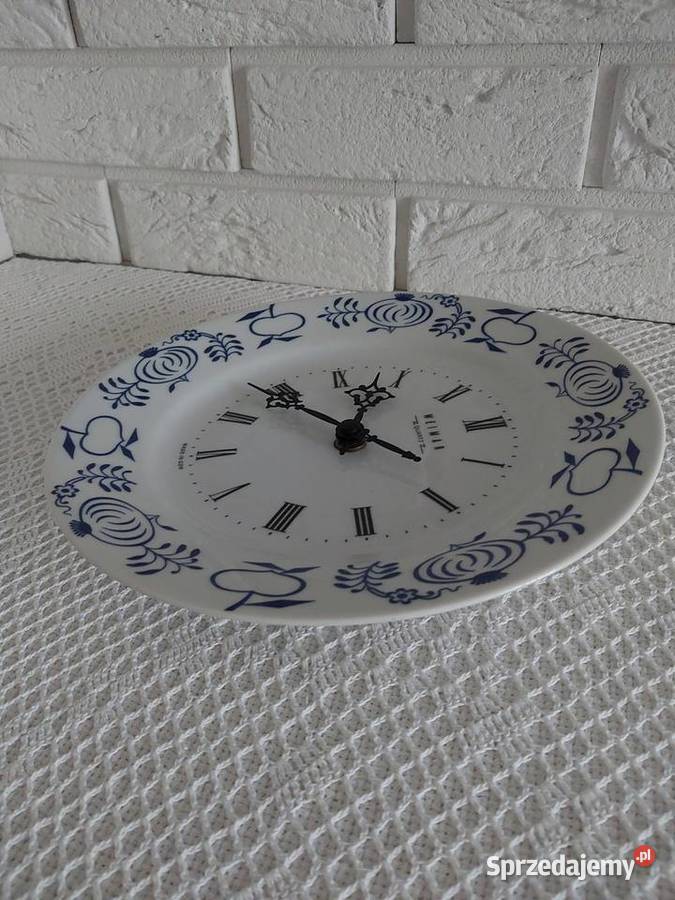 Zegar ścienny wzór cebulowy ścienny sprzedam