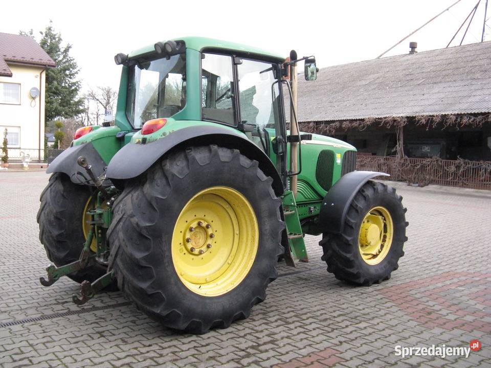John Deere 6620 ciągnik rolniczy TUZ Holland wielkopolskie Sobiesęki