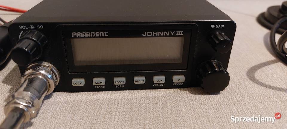 Radio CB President Johny III stan nowe mazowieckie Serock