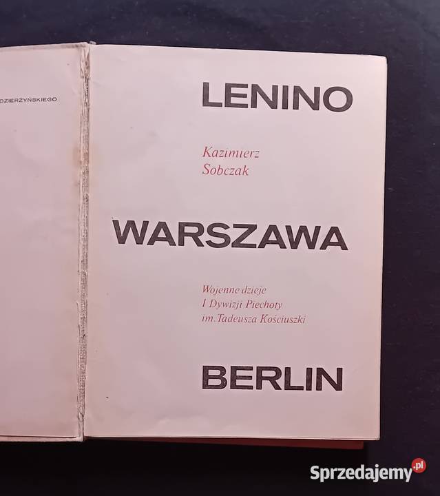 K Sobczak Lenino Warszawa Berlin Wojenne dzieje Koźminek