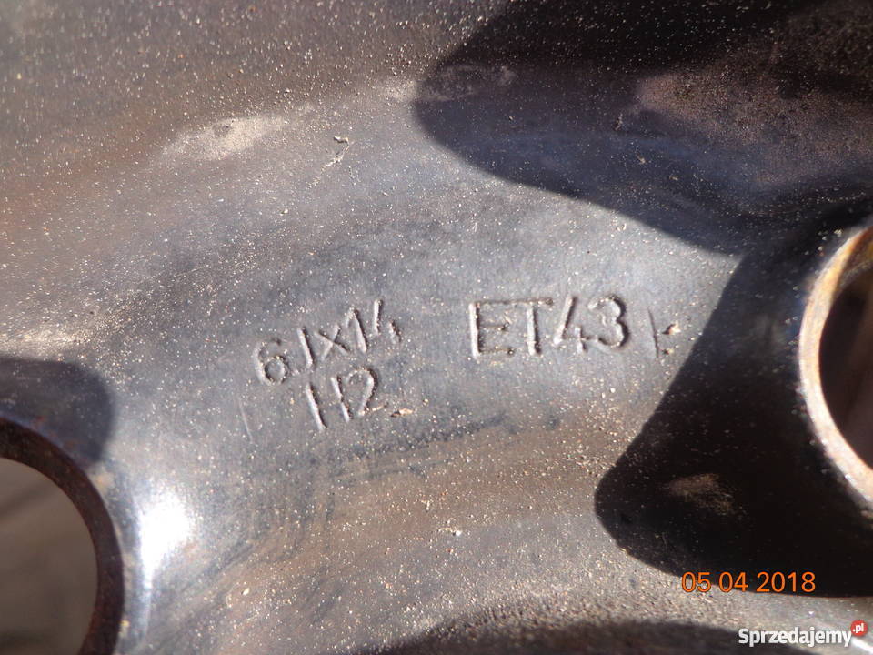 Koło zapasowe Skoda Fabia Polo 18560R14 5x100