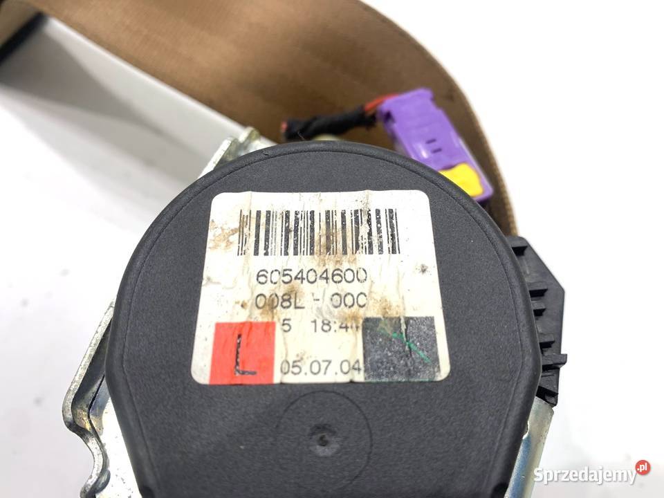 PAS BEZPIECZEŃSTWA LEWY PRZÓD AUDI A6 C6 0411