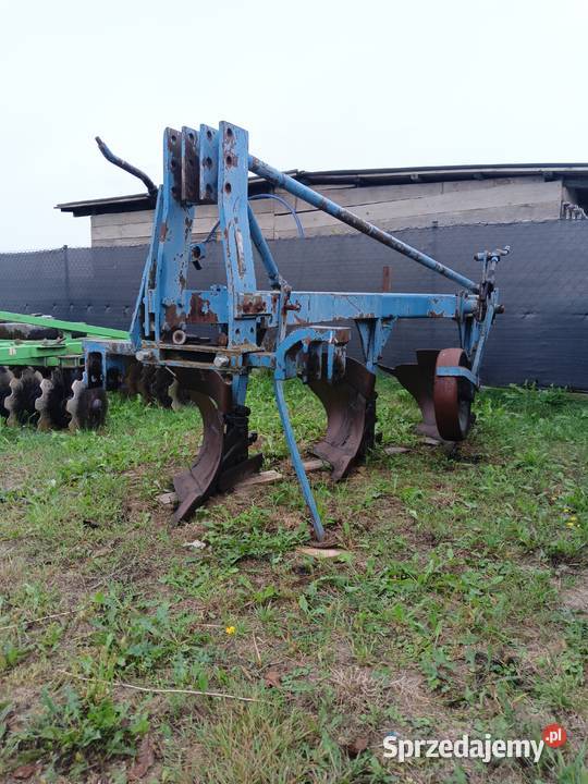 Pług lemken 3 zagonowy lubelskie Rokitno