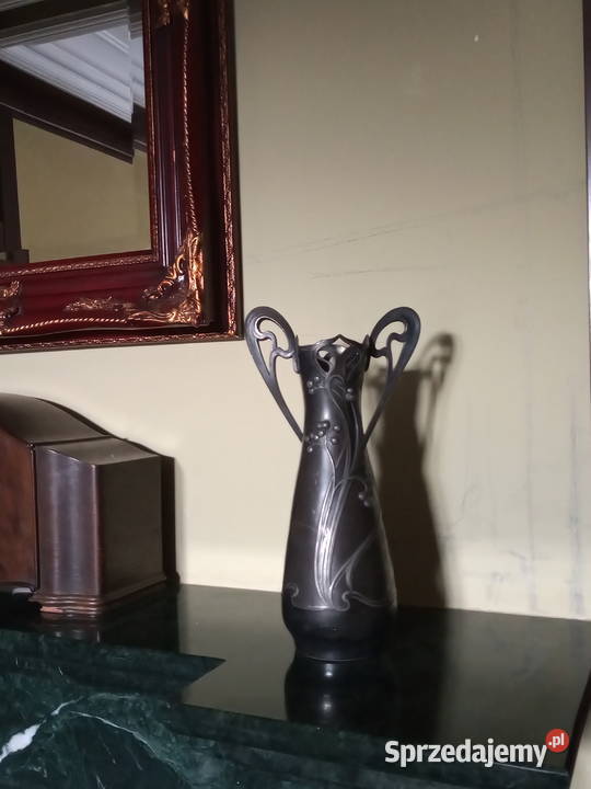 Wazon metalowy ART Nouveau Tarnów