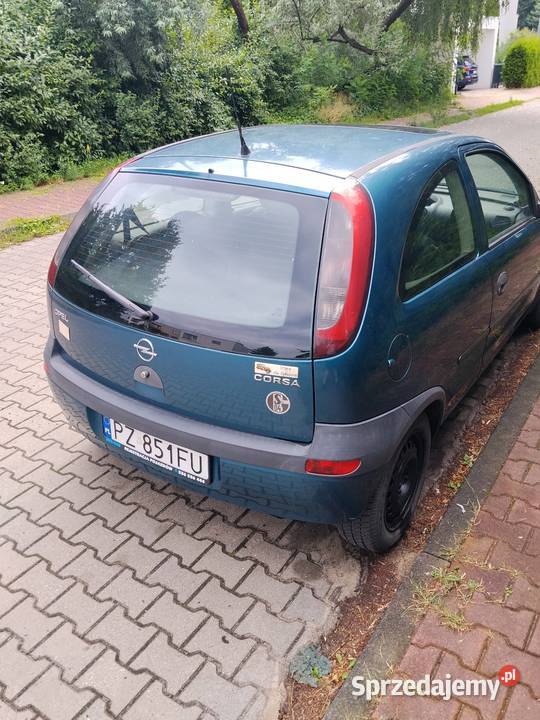Opel Corsa 10 benzyna okazja 1600zl Poznań