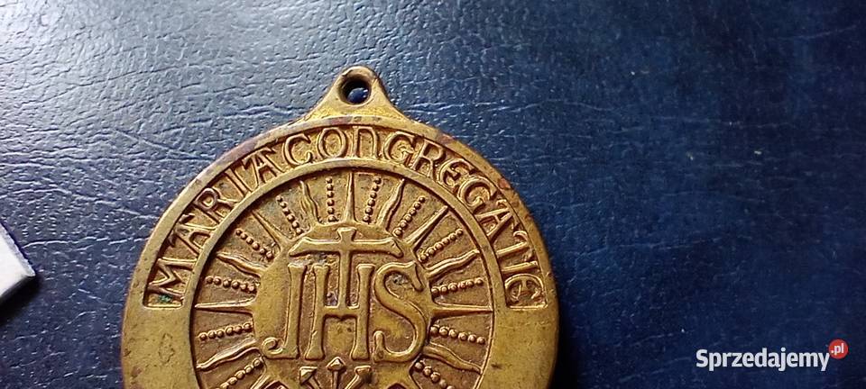Stare monety Medal Matka Boska z Dzieciątkiem podkarpackie Lesko