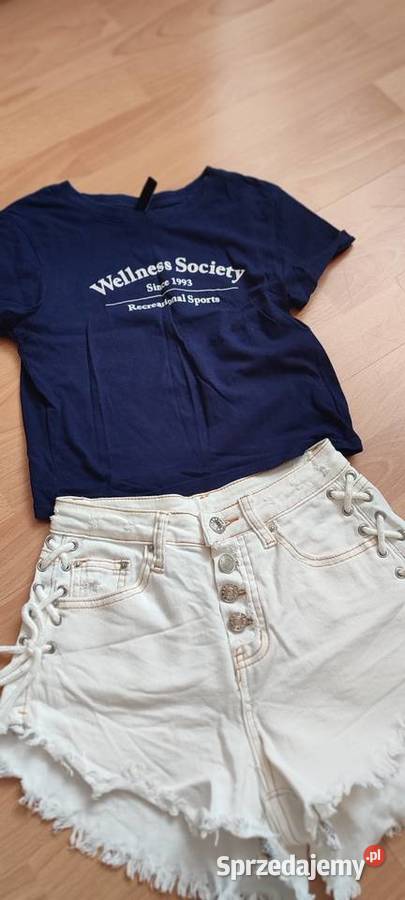 Zestaw spodenki 2 bluzki NOWE bez metki Połomia