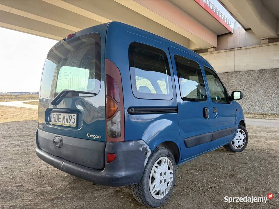 Renault Kangoo 12 Benzyna z Gazem 2002r manualna podkarpackie Dębica
