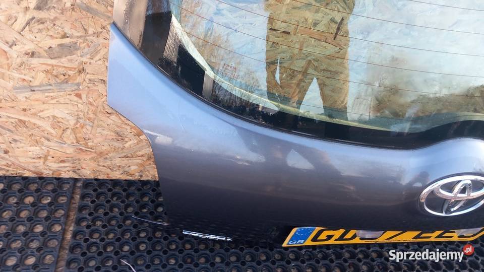 TOYOTA AURIS I HB KLAPA TYŁ 1G3 Zbierkowo