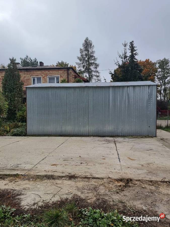 Garaż blaszany Biznes i Przemysł Kroczewo sprzedam