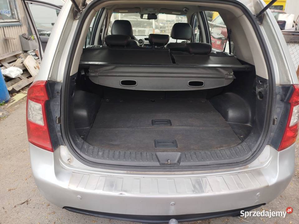 Kia Carens 20 LPG klima półskóry czarne 2007 opolskie Opole