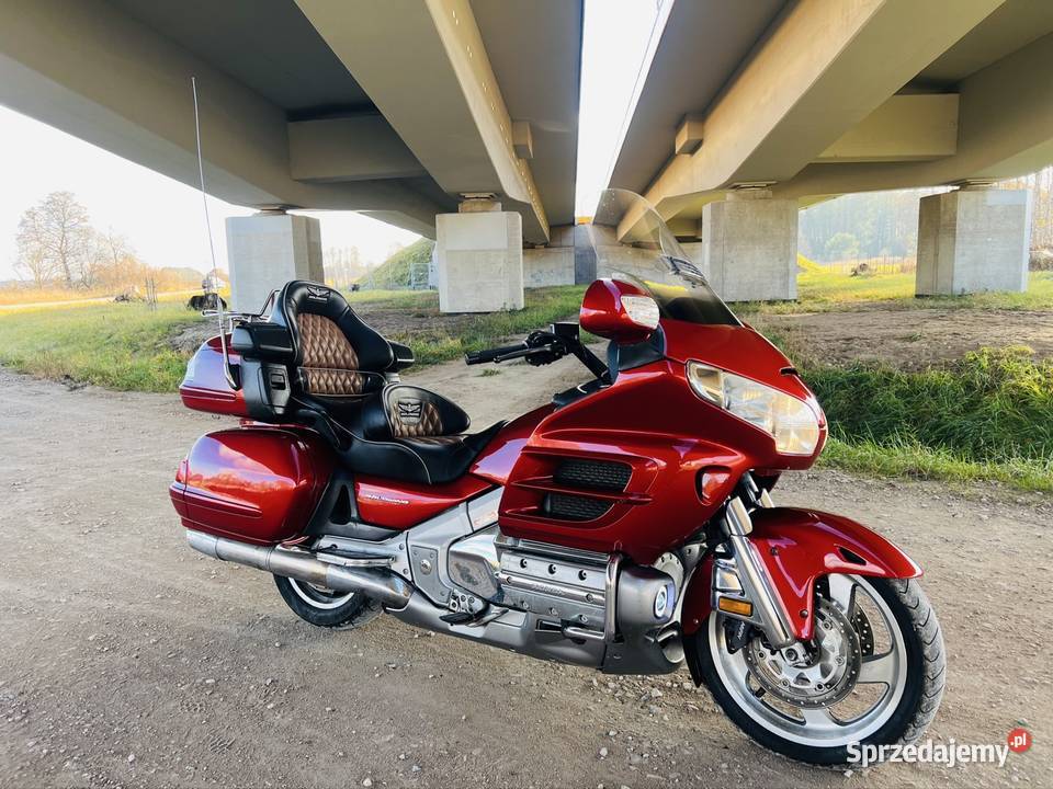 Honda Gold Wing GL1800 2010 76 836 ABS Europa bordowy lubelskie Bełżec