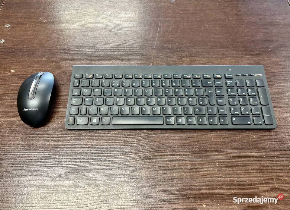 Klawiatura membranowa Lenovo SK8861 Myszka bezprzewodowa Elbląg sprzedam