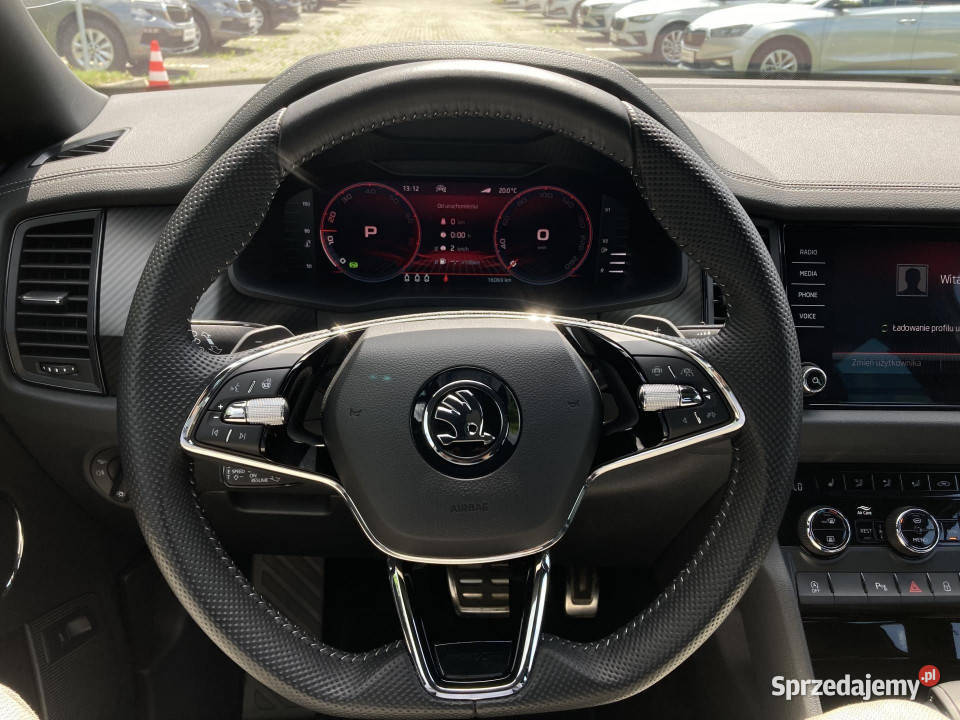 Skoda Kodiaq Kodiaq Sportline Steel Grey Salon ogranicznik prędkości Dąbrowa Górnicza