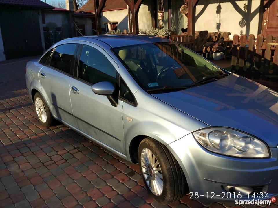 Fiat Linea 13 diesel salon bezwypadkowy nieuszkodzony Sieradz