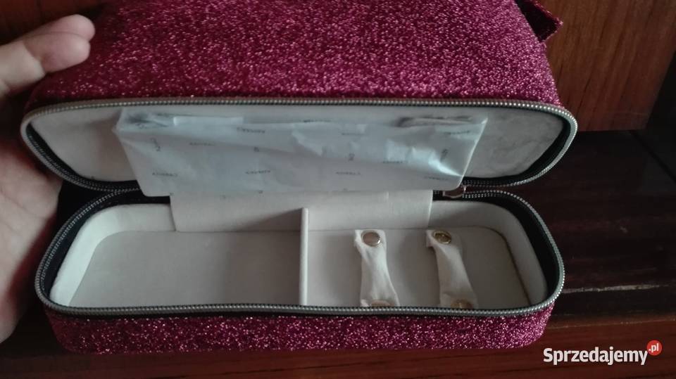 Mała saszetka czerwona Warszawa