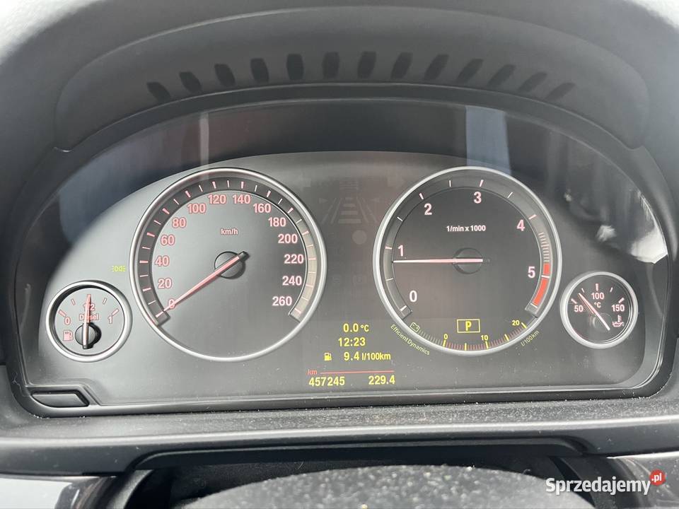 BMW F10 520d radar duża Navi hak automat 8hp 4/5 Łódź