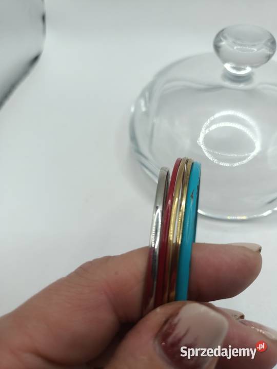 Biżuteria bransoletka 5 sztuk wąskie na mniejszą Zamość sprzedam