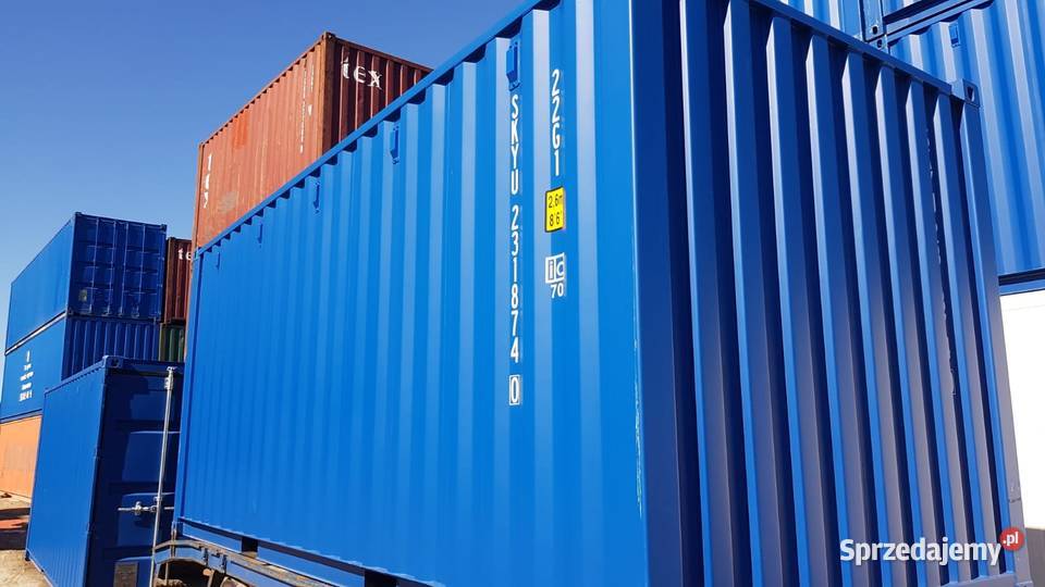 Kontener magazynowy morski 6 m 20 dv