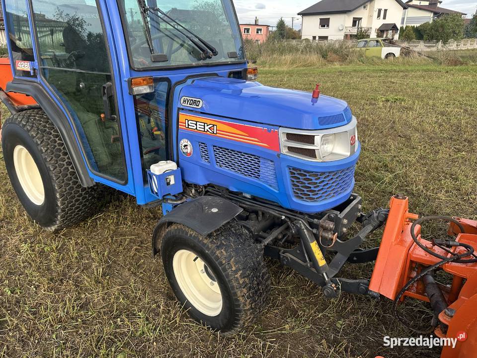 Iseki 4260 z ogrzewaną kabiną 30 mini traktorek Kościan