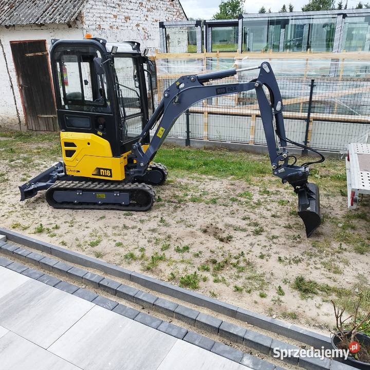 Minikoparka Hitachi ex15 wielkopolskie Sarbia
