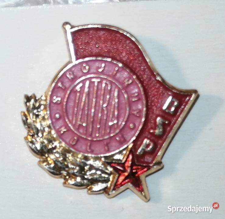 Plakietka przypinka Tatra Czechosłowacja Liaz Kraków sprzedam