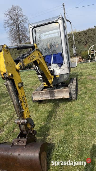 Minikoparka Wacker Neuson Gąsiennice Garbów sprzedam