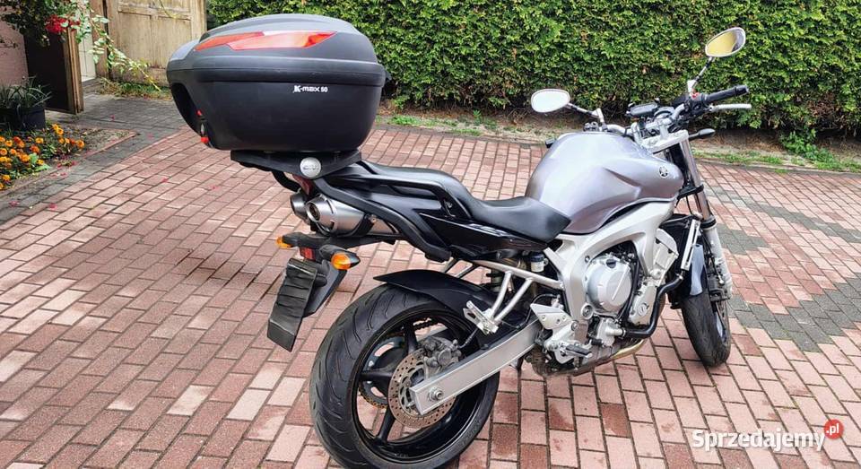 Yamaha Fz6n srebrny Yamaha Kołbiel