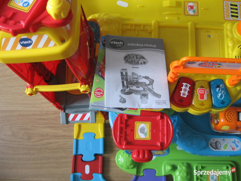 Garaż Vtech Tut Tut Autkakompletny stan bdobry Olsztyn sprzedam
